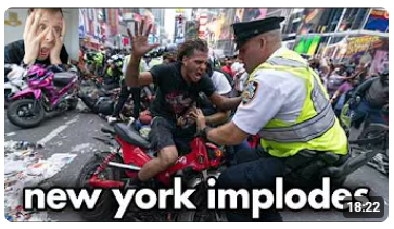 Mamdani’s Mopeds SEIZE MIDTOWN… as Mayor BANS ALL ARRESTS