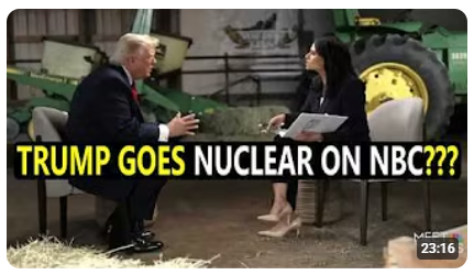 Trump EXPLODES on NBC News Kristen Welker